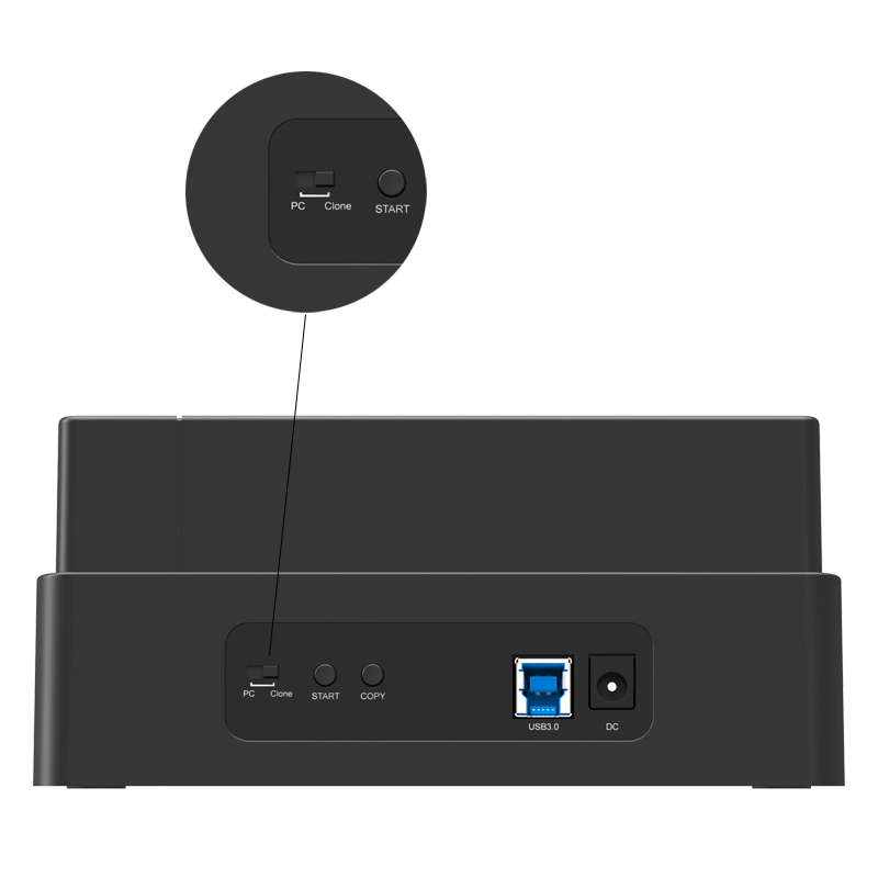 ORICO 6638US3-C-V1-US-BK